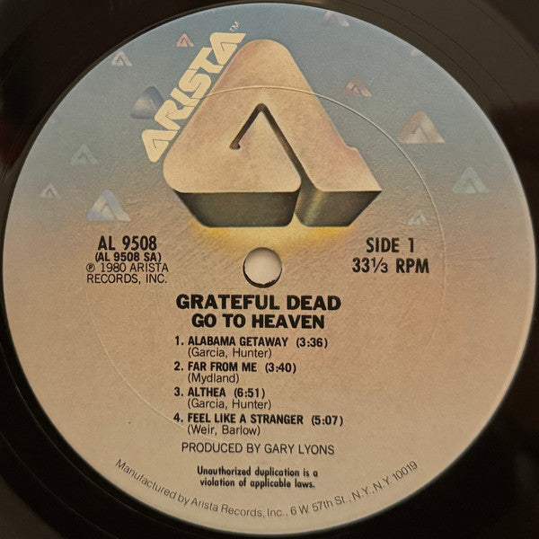 The Grateful Dead : Go To Heaven (LP, Album, Pit)