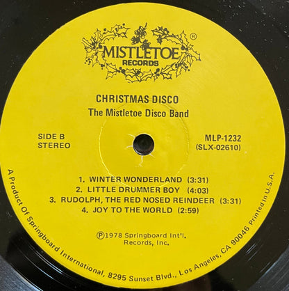 The Mistletoe Disco Band : Christmas Disco (LP, Album)