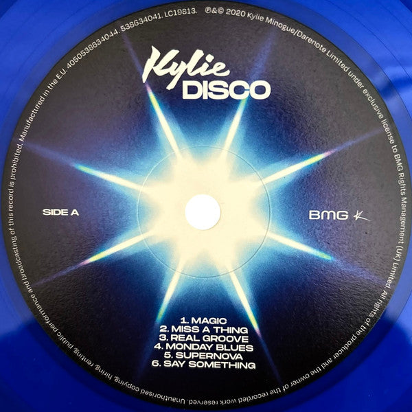 Kylie Minogue : Disco (LP, Album, Ltd, Blu)