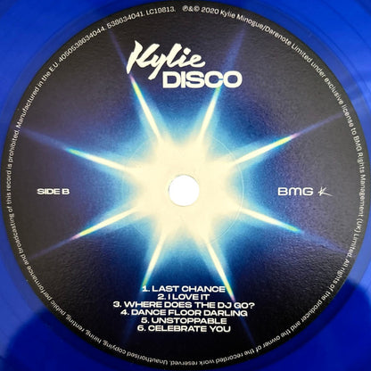 Kylie Minogue : Disco (LP, Album, Ltd, Blu)