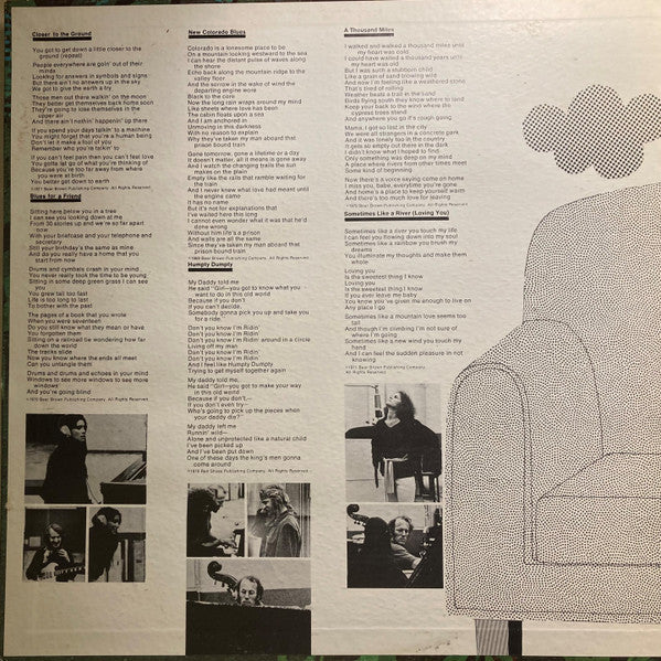 Joy Of Cooking : Closer To The Ground (LP, Album, Gat)