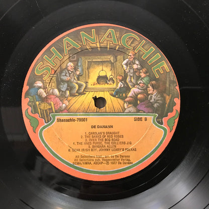 De Danann : Selected Jigs Reels & Songs (LP, Album)