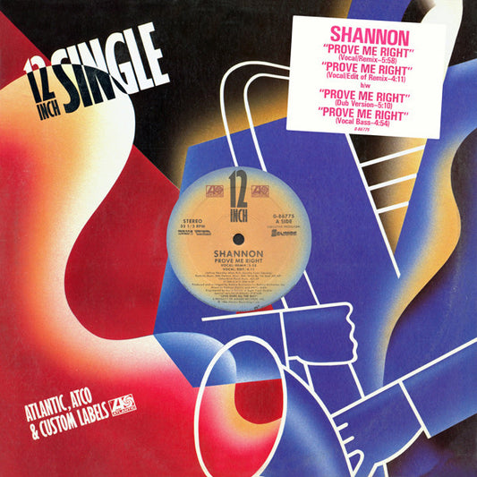 Shannon : Prove Me Right (12")