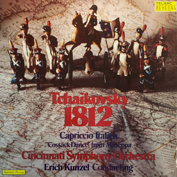 Pyotr Ilyich Tchaikovsky, Cincinnati Symphony Orchestra, Erich Kunzel : 1812 / Capriccio Italien / "Cossack Dance" From Mazeppa (LP, Gat)