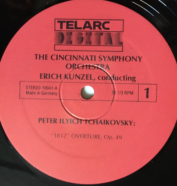 Pyotr Ilyich Tchaikovsky, Cincinnati Symphony Orchestra, Erich Kunzel : 1812 / Capriccio Italien / "Cossack Dance" From Mazeppa (LP, Gat)
