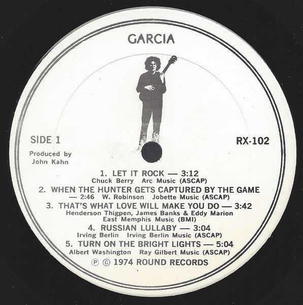 Jerry Garcia : Garcia (LP, Album, San)