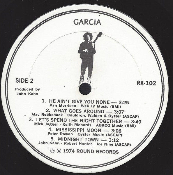 Jerry Garcia : Garcia (LP, Album, San)