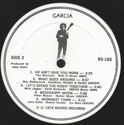 Jerry Garcia : Garcia (LP, Album, San)