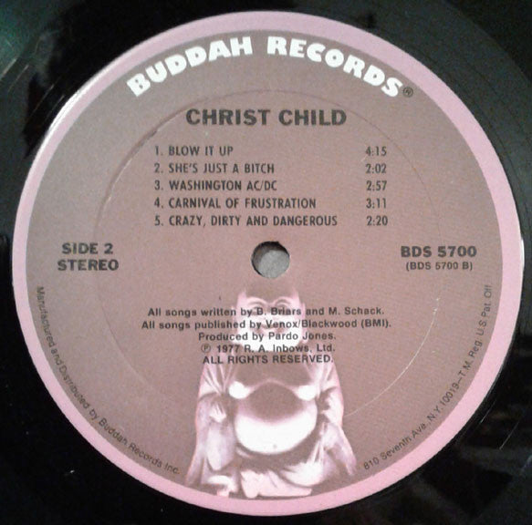 Christ Child : Christ Child (LP, Album)