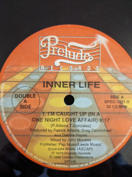 Inner Life : I'm Caught Up (In A One Night Love Affair) B W Ain't No Mountain High Enough (12")