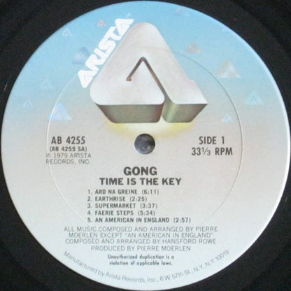 Pierre Moerlen's Gong : Time Is The Key (LP, Album)