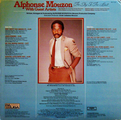 Alphonse Mouzon : The Sky Is The Limit (LP, Album)
