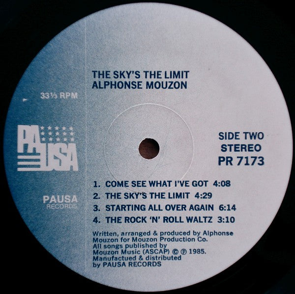Alphonse Mouzon : The Sky Is The Limit (LP, Album)