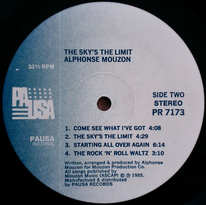 Alphonse Mouzon : The Sky Is The Limit (LP, Album)