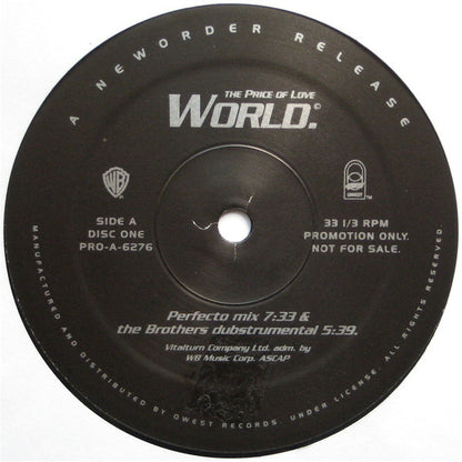 New Order : World (The Price Of Love) (2x12", Promo)