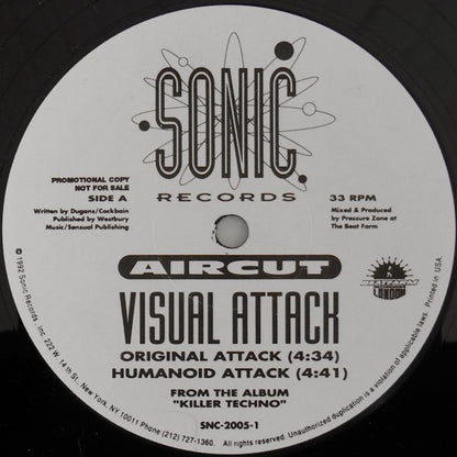 Aircut : Visual Attack (12", Single, Promo)