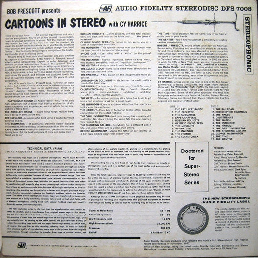 Bob Prescott : Cartoons In Stereo (LP)