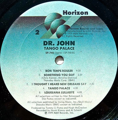 Dr. John : Tango Palace (LP, Album, Ter)