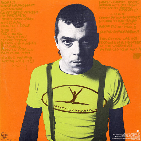 Ian Dury : New Boots And Panties!! (LP, Album, 11 )