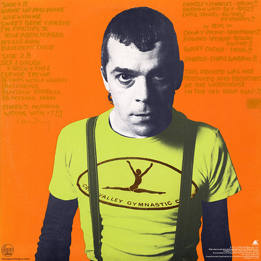 Ian Dury : New Boots And Panties!! (LP, Album, 11 )
