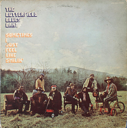 The Paul Butterfield Blues Band : Sometimes I Just Feel Like Smilin' (LP, Album, Pit)