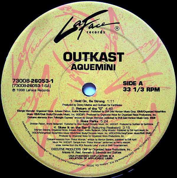 OutKast : Aquemini (3xLP, Album)