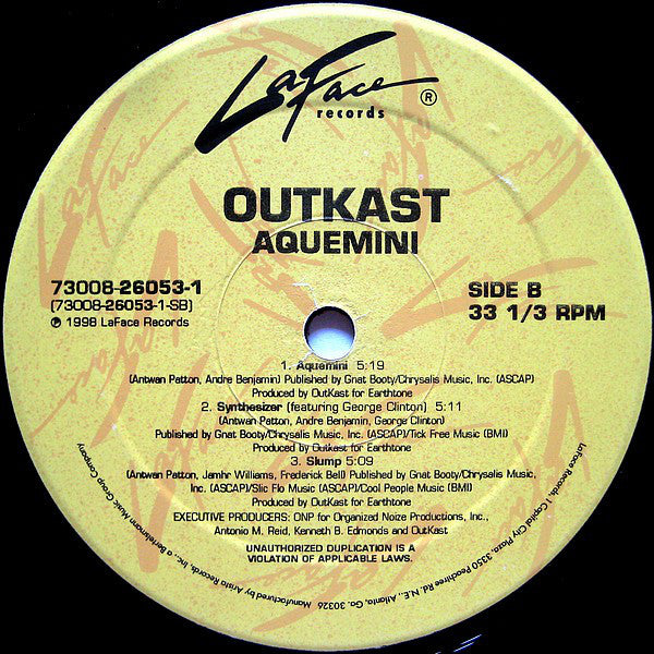 OutKast : Aquemini (3xLP, Album)