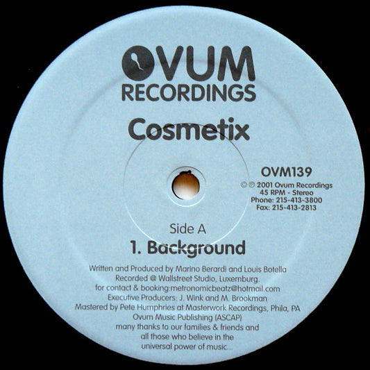 Cosmetix : Background (12")
