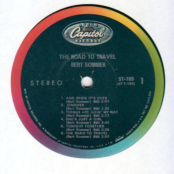 Bert Sommer : The Road To Travel (LP, Album)