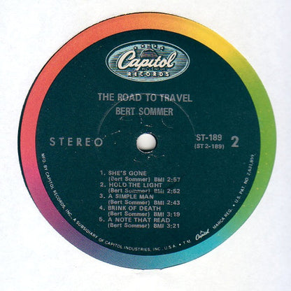 Bert Sommer : The Road To Travel (LP, Album)
