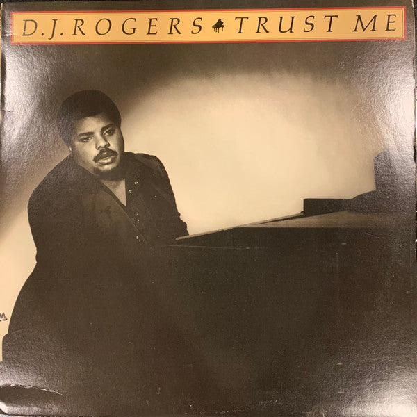 D. J. Rogers : Trust Me (LP, Album, Promo)