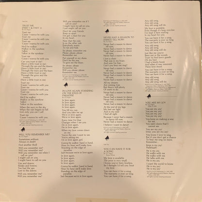 D. J. Rogers : Trust Me (LP, Album, Promo)
