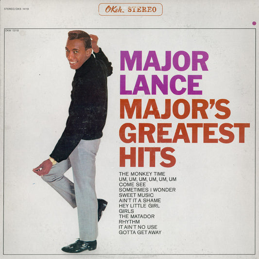 Major Lance : Major's Greatest Hits (LP, Comp, Pit)