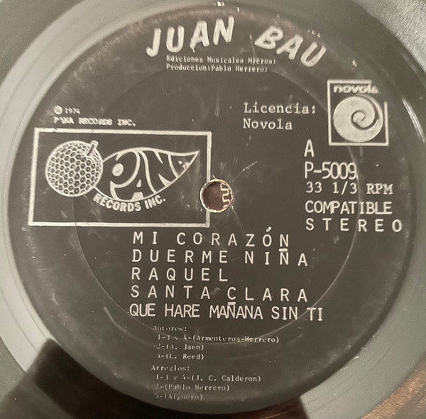 Juan Bau : Juan Bau Vol. 2 (LP)