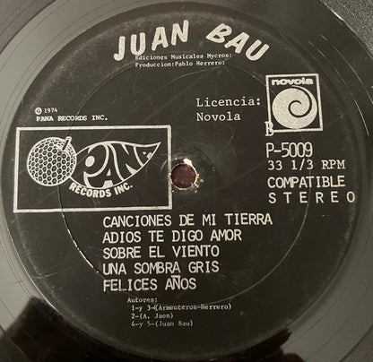 Juan Bau : Juan Bau Vol. 2 (LP)