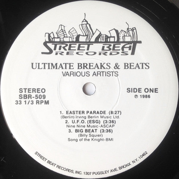 Various : Ultimate Breaks & Beats (LP, Comp, Unofficial)