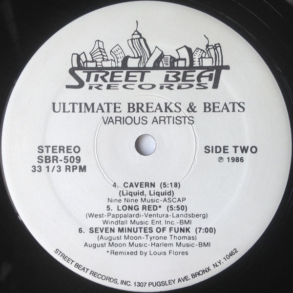 Various : Ultimate Breaks & Beats (LP, Comp, Unofficial)