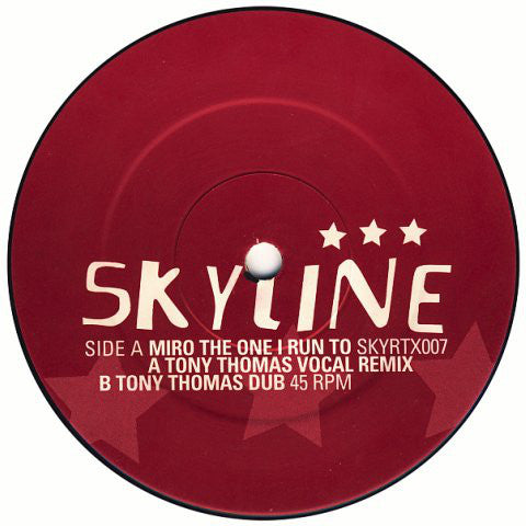 Miro (2) : The One I Run To (12")