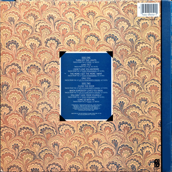 Teddy Pendergrass : Greatest Hits (LP, Comp, Pit)