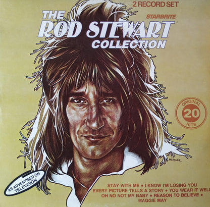 Rod Stewart : The Rod Stewart Collection (2xLP, Comp, Whi)