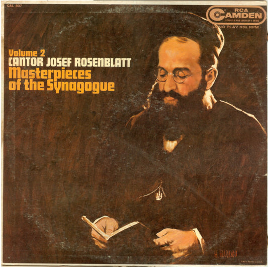 Yossele Rosenblatt : Masterpieces Of The Synagogue, Volume 2 (LP, Album, Ind)