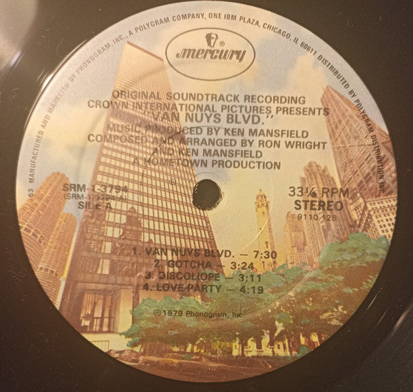 Ron Wright (3), Ken Mansfield : Van Nuys Blvd. (Original Soundtrack Recording) (LP, Album)