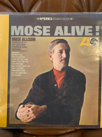 Mose Allison : Mose Alive! (LP, Album, RE, PRC)