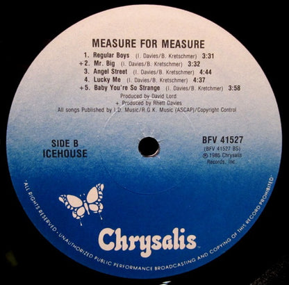 Icehouse : Measure For Measure (LP, Album, Ele)