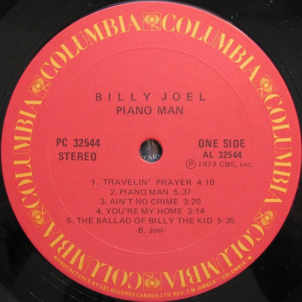 Billy Joel : Piano Man (LP, Album, RE)