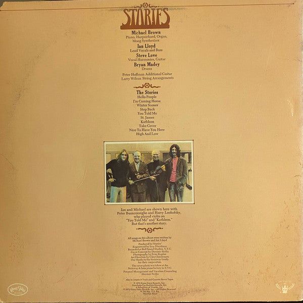Stories : Stories (LP, Album)