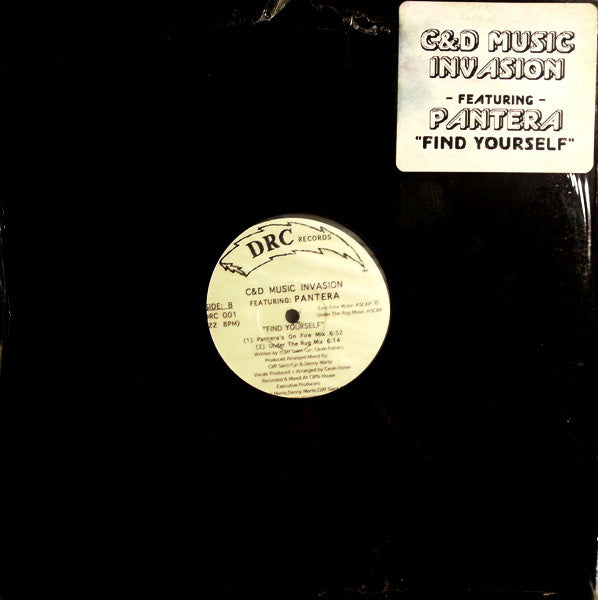 C & D Music Invasion Featuring Pantera (5) : Find Yourself (12")