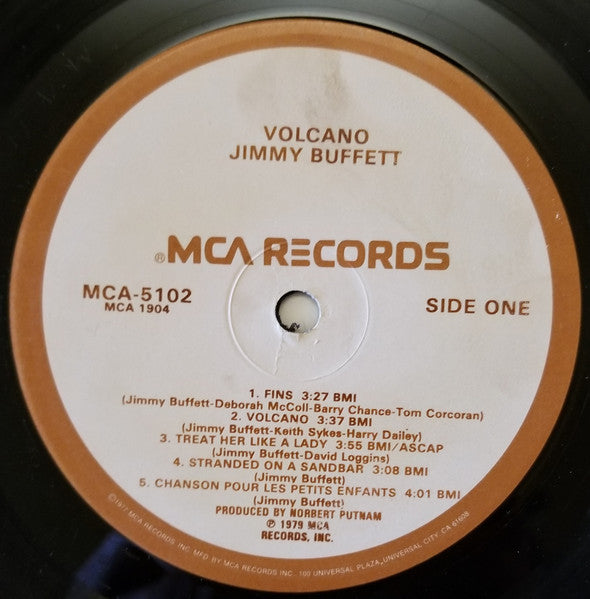 Jimmy Buffett : Volcano (LP, Glo)