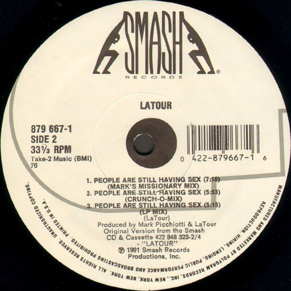 LaTour : People Are Still Having Sex (12")