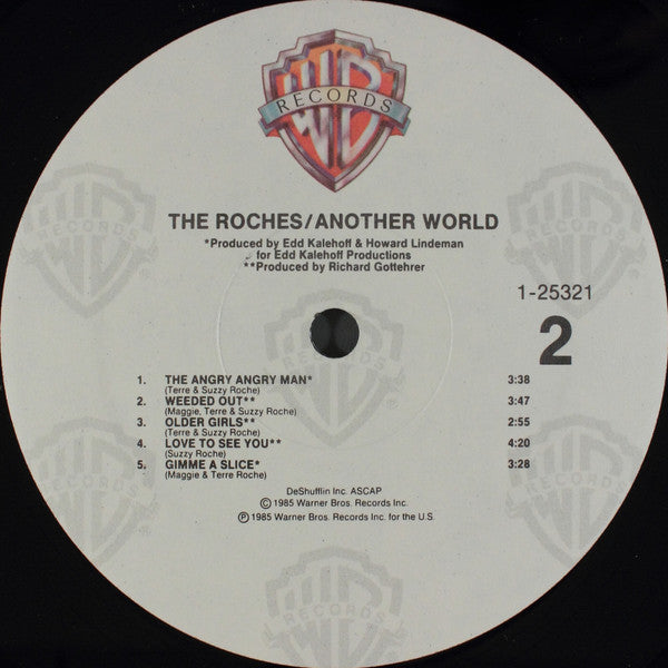 The Roches : Another World (LP, Album, Spe)